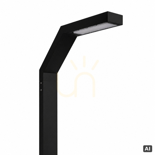 Prüfen Gartenleuchte Norlys Trysil 1073BL schwarz LED 17 W 4000 K 350 cm