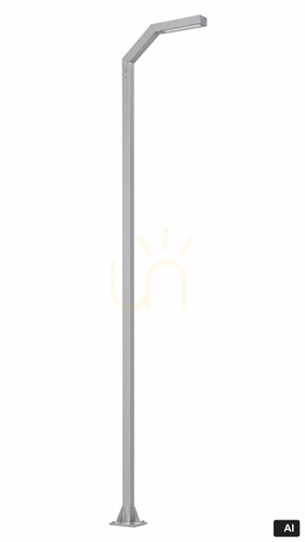 Prüfen Mastleuchte TRYSIL 1087AL Norlys Aluminium LED 20 W 4000 K DALI-2 IP65 400 cm