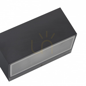 Außenwandleuchte NORLYS Asker Big Pro 1307GR graphitgrau RAL 7016 LED 13,3 W 2700 K Up/Down small 2