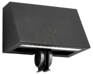 LED-Außenwandleuchte mit 2 Schuko-Steckdosen Norlys Ski 1390BL, schwarz, 3000K small 0