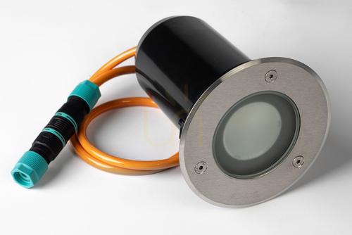 Prüfen Befahrbare LED-Bodeneinbauleuchte Rena 1751ST, Edelstahl, rund ø13 cm, 4,2 W 4000 K, satiniertes Glas, NORLYS