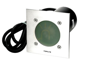 Befahrbare Bodeneinbauleuchte Norlys RENA 1753ST quadratisch, Edelstahl, LED 4,2 W 4000 K IP68 small 0