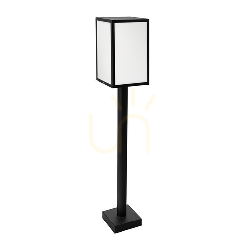 Prüfen NORLYS Lofoten 1966BL Pollerleuchte schwarz, opaler Diffusor, E27, 105 cm