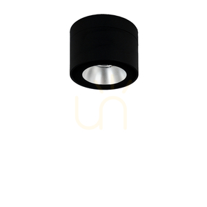 Außen-Deckenleuchte Norlys Nidaros 2126BL schwarz RAL 9005, LED 10,6 W 2700 K, dimmbar, Ø12 cm small 0