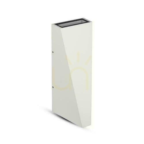 Prüfen V-TAC 4W LED-Wandleuchte weiß IP65 VT-826-W-N 3000K 450lm