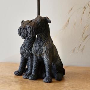 Tischlampe Westie Beige Endon E14 43 cm Stoff Natur 1-flammig small 6