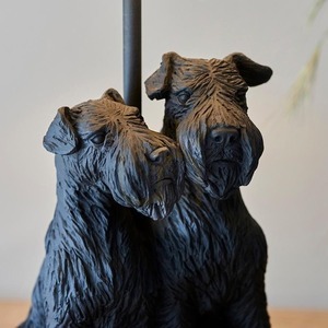 Tischlampe Westie Beige Endon E14 43 cm Stoff Natur 1-flammig small 8