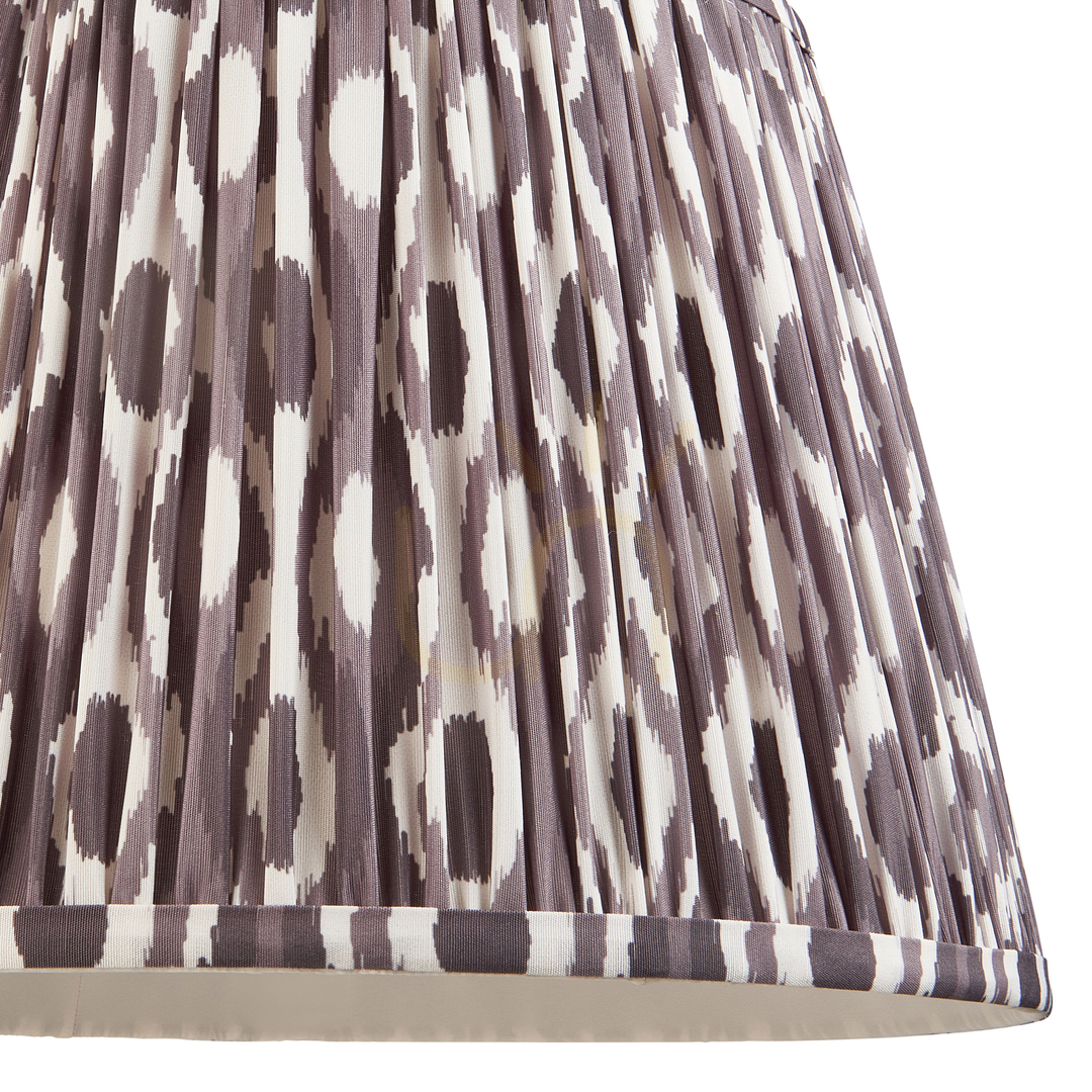 Vorschau Lampenschirm Endon Ikat Grau Perlgrau Stoff 35 cm E27 Lampenschirm Endon Ikat Grau Perlgrau Stoff 35 cm E27