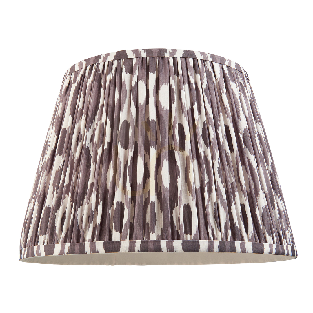 Zeige Lampenschirm Endon Ikat Grau Perlgrau Stoff 35 cm E27 Lampenschirm Endon Ikat Grau Perlgrau Stoff 35 cm E27