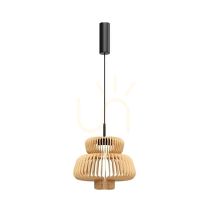 Schwarze LED-Pendelleuchte Maytoni Namiki MOD465PL-L12BK1, 14 W, 35 cm small 2