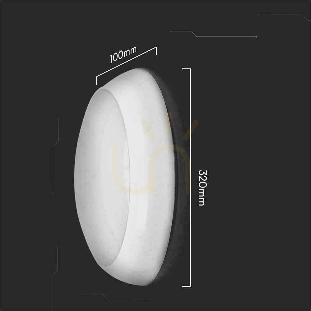Aussicht LED Plafond V-TAC CCT 8W/16W/20W CREE CHIP IP65 IK08 135Lm/W VT-8603 3000K-4000K-6500K 2700lm 6 Jahre Garantie LED Plafond V-TAC CCT 8W/16W/20W CREE CHIP IP65 IK08 135Lm/W VT-8603 3000K-4000K-6500K 2700lm 6 Jahre Garantie