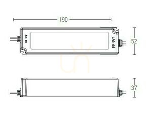 Ferngesteuerter Treiber 100w On/off ZAMBELIS small 1