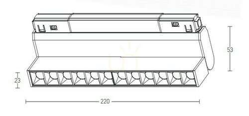 Prüfen Kühlergrill Lampe 12W 3000k Schwarz Dimmbar ZAMBELIS
