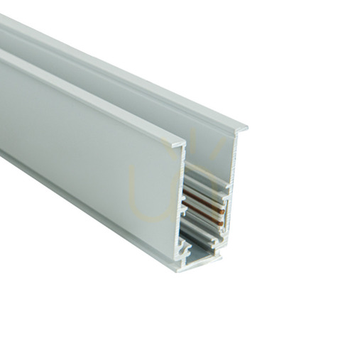 Prüfen Magnetische Einbauschiene Zambelis 2084W-1, 48 V, 1 m, Sandweiß