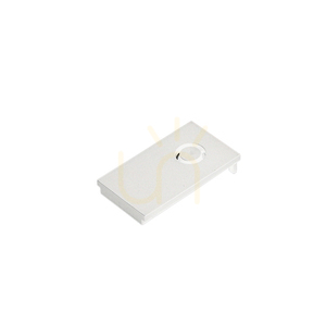 Weiße Endkappe für magnetische Einbauschiene Zambelis 2099-W small 0