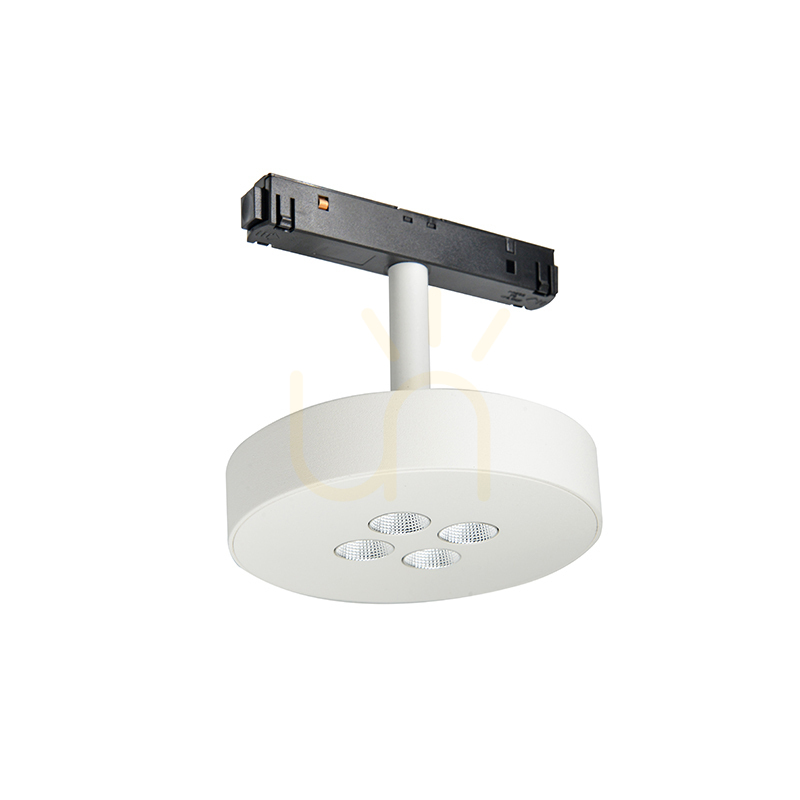 Prüfen Magnetische Stromschienenleuchte 12W 3000k 48V Aluminium Weiß ZAMBELIS Magnetische Stromschienenleuchte 12W 3000k 48V Aluminium Weiß ZAMBELIS