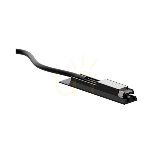 Prüfen Schwarze Stromeinspeisung für die magnetische Ultra-Slim-Schiene 48 V Zambelis 23126