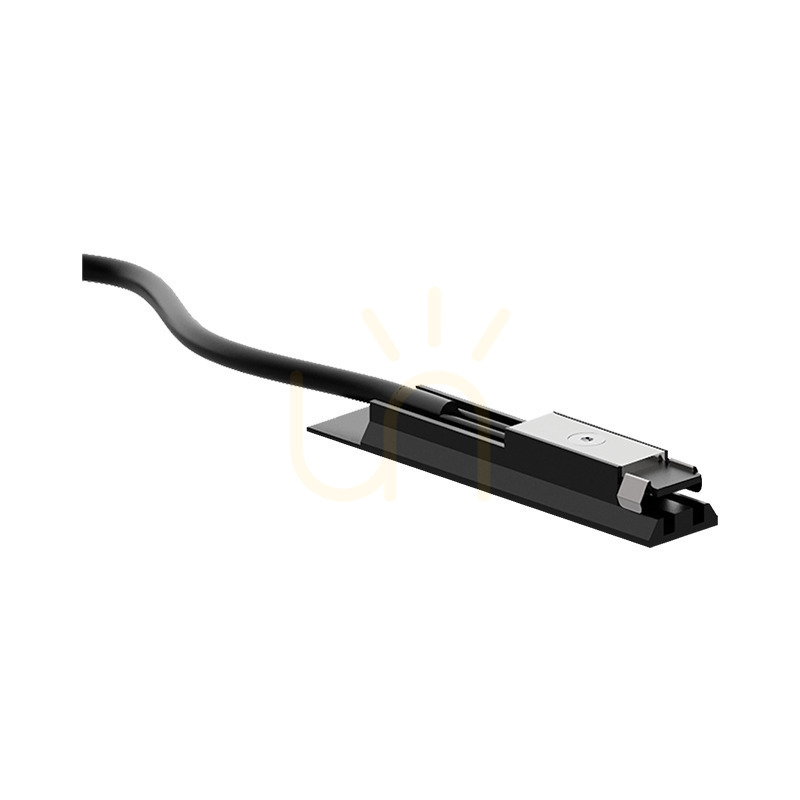 Prüfen Schwarze Stromeinspeisung für die magnetische Ultra-Slim-Schiene 48 V Zambelis 23126 Schwarze Stromeinspeisung für die magnetische Ultra-Slim-Schiene 48 V Zambelis 23126