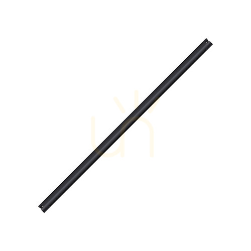 Prüfen Magnetische Lichtschiene 48 V Space Frame Zambelis, mattschwarz, 123,5 cm, 23145