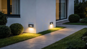 Lutec ARTEO LED-Außenwandleuchte 11 W, dunkelgrau, Aluminium, 23 cm, 6417001454 small 7