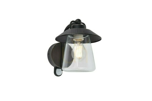 Prüfen Außenwandleuchte Lutec CATE schwarz Aluminium Ø 17,6 cm 5264207213