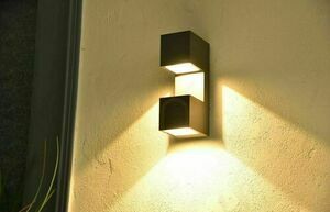 Außenwandleuchte Lutec FARI LED 10W grau Aluminium 2-flammig 5117401118 small 4