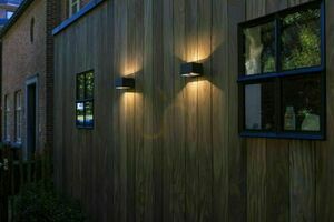 Außenwandleuchte Lutec GEMINI LED Up & Down grau Aluminium 10,5W 5117101118 small 2