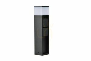 Wegeleuchte Lutec MAINS 7202203012 LED 7,5W schwarz Aluminium 36,7 cm small 1