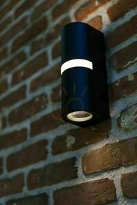 Außenwandleuchte Lutec MIKA schwarz Aluminium LED 7W up & down 5117201012 small 5