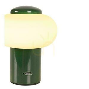 Tischleuchte Lucide GUSTAV grün Glas LED dimmbar USB 44520/01/33 small 7