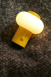 Tischleuchte Lucide GUSTAV LED dimmbar Touch USB Glas Eisen 44520/01/34 small 4