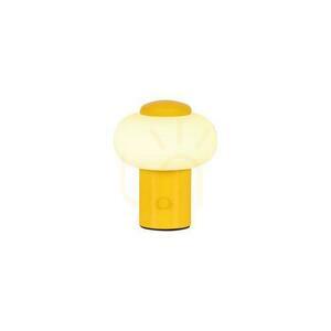 Tischleuchte Lucide GUSTAV LED dimmbar Touch USB Glas Eisen 44520/01/34 small 0