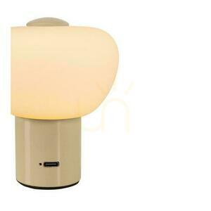 Tischleuchte Lucide GUSTAV beige Glas LED dimmbar USB 44521/01/38 small 7