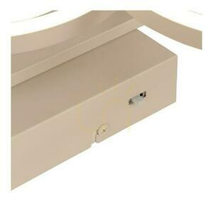 Plafonnier Lucide NICOLA beige LED 37W 40 cm 53112/36/41 small 6