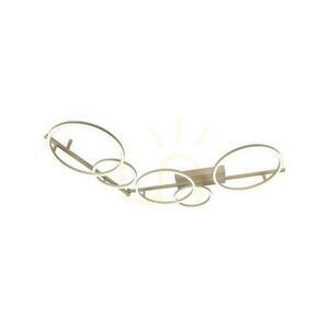 Graubeige LED-Deckenleuchte Lucide NICOLA 37 W 1600 lm CCT 90 × 170 cm 53113/36/41 small 1