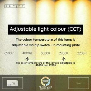 Graubeige LED-Deckenleuchte Lucide NICOLA 37 W 1600 lm CCT 90 × 170 cm 53113/36/41 small 4