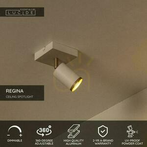 Außen-Deckenleuchte Lucide REGINA Beige Aluminium GU10 53914/01/41 small 3