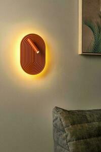 Wandleuchte Lucide CARMINO Kupfer Holz Metall LED 12W 800 lm 77292/12/55 small 4