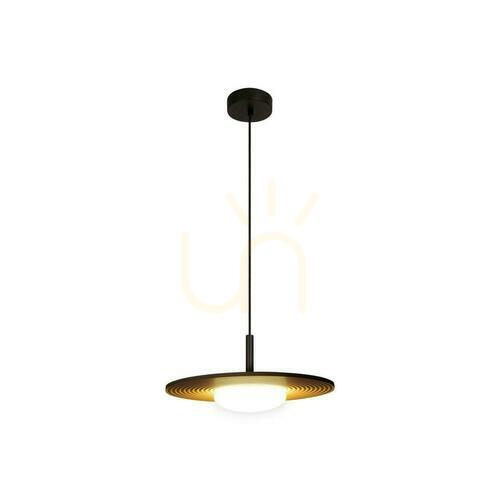 Prüfen Pendelleuchte Lucide CARMINO Beige Holz Metall LED 38,7 cm 77492/07/41