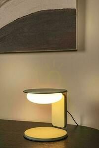 Tischleuchte Lucide Alinda Grün Holz Glas LED 9W USB 77591/15/33 small 4