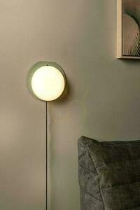 Tischleuchte Lucide Alinda Grün Holz Glas LED 9W USB 77591/15/33 small 5