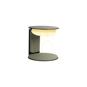 Tischleuchte Lucide Alinda Grün Holz Glas LED 9W USB 77591/15/33 small 0