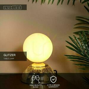 Tischleuchte Lucide GLITZER Gold Glas Metall 10527/01/10 small 3