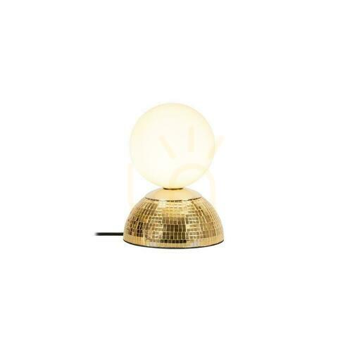 Prüfen Tischleuchte Lucide GLITZER Gold Glas Metall 10527/01/10