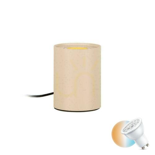 Prüfen Tischleuchte Lucide TUBE Beige Metall dimmbar Touch 22552/05/41