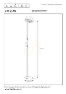 Stehleuchte Lucide ORTOLAN Beige LED 4W dimmbar 177 cm 03752/21/41 small 6