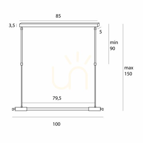 Prüfen Pendelleuchte Max Light Flusore P0660D gebürstetes Gold LED 12W 3000K dimmbar