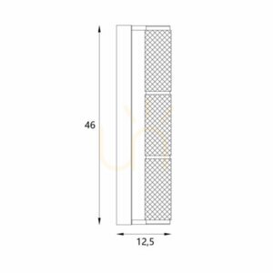 Wandleuchte Max Light Love W0423 Chrom 17W 3000K small 0
