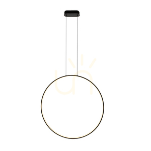 Pendelleuchte Max Light Visual 28W 80 cm schwarz P0654 small 0