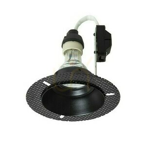 Ipso R Ip65 Deckeneinbauobjektiv Schwarz 230 V Led Gu10 9 W. small 2
